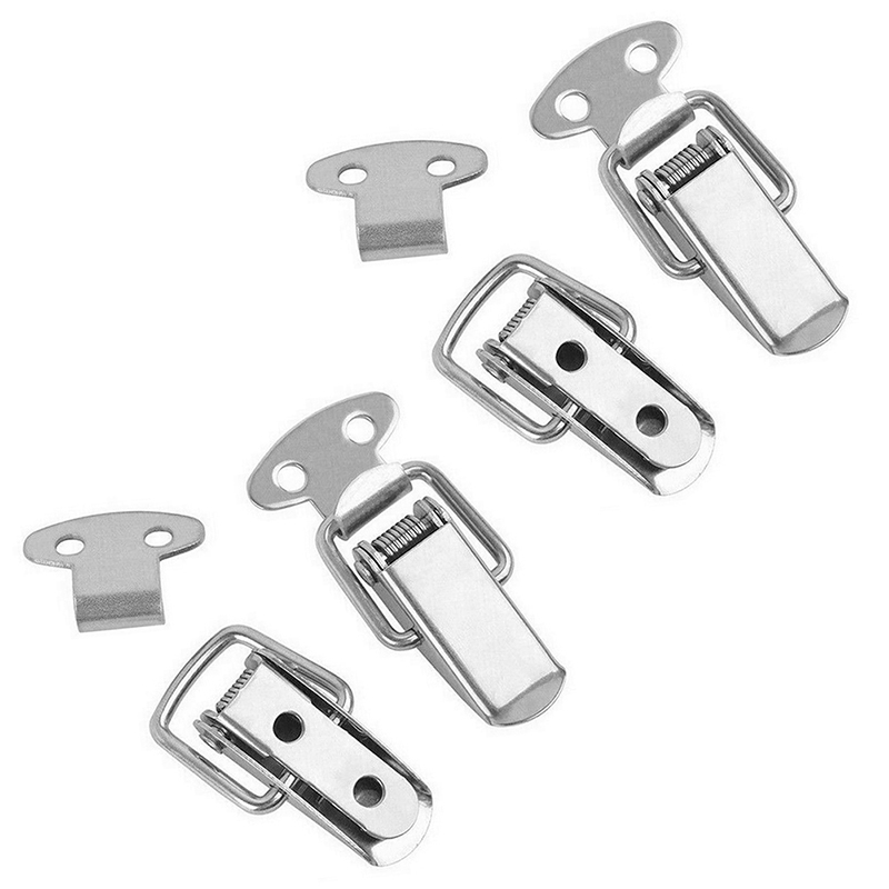 4pcs%20Stainless%20Steel%20Mini%20Lock%20Cabinet%20Boxes%20Spring%20Loaded%20Latch%20Catch%20Toggle%20Clamp%20Hasp%20For%20Chest%20Box%20Suitcase%20Case%20-%20Image%202