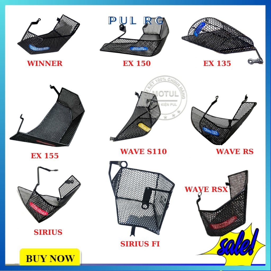 Rổ hông cho xe Winner Exciter Sirius Wave...chắc chắn đựng đồ tiện lợi