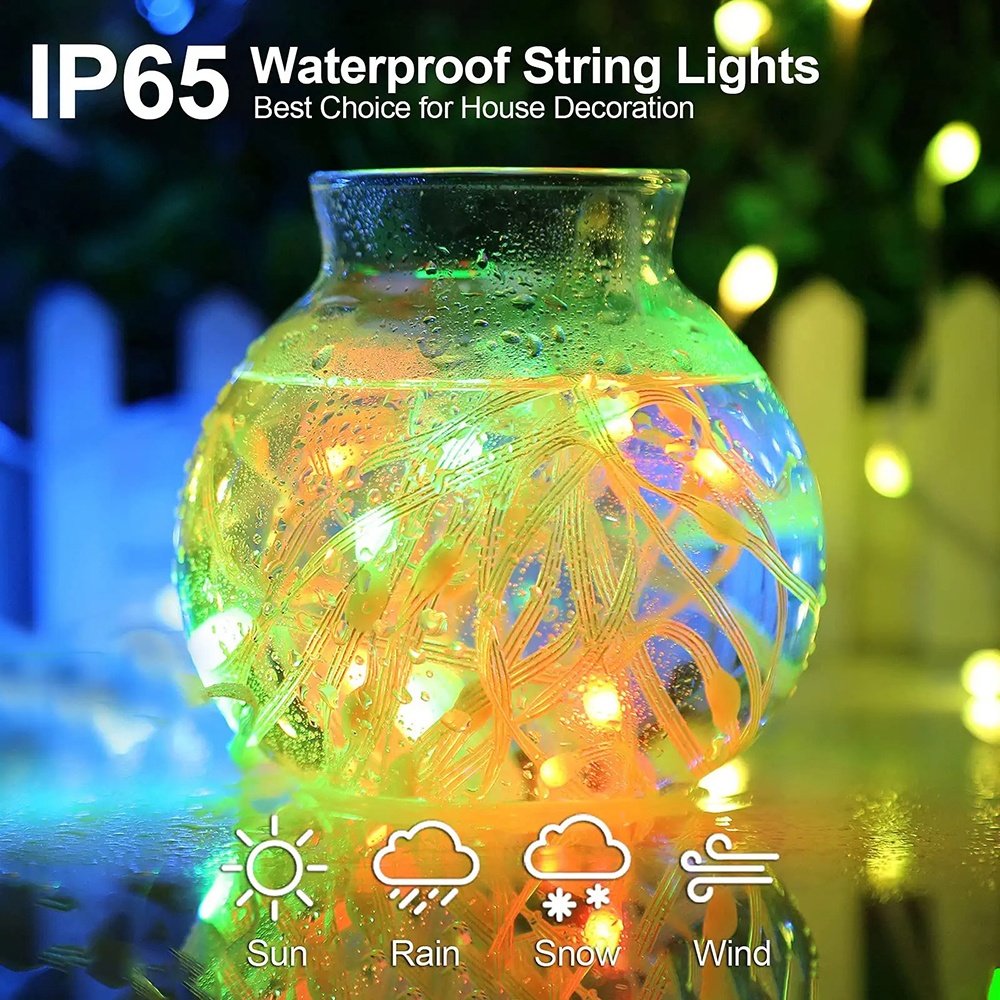Rgb Led String Ws2812b Rgb Led String Lights With Usb 5v Music Bluetooth Controller ...