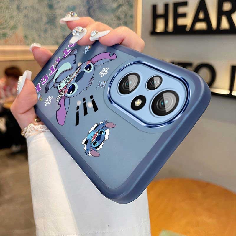 Honor 200 Pro 200Pro HONOR200 Lite Casing Scared Stitch Demon Plated Camera Frame Case Straight Side Casing. 