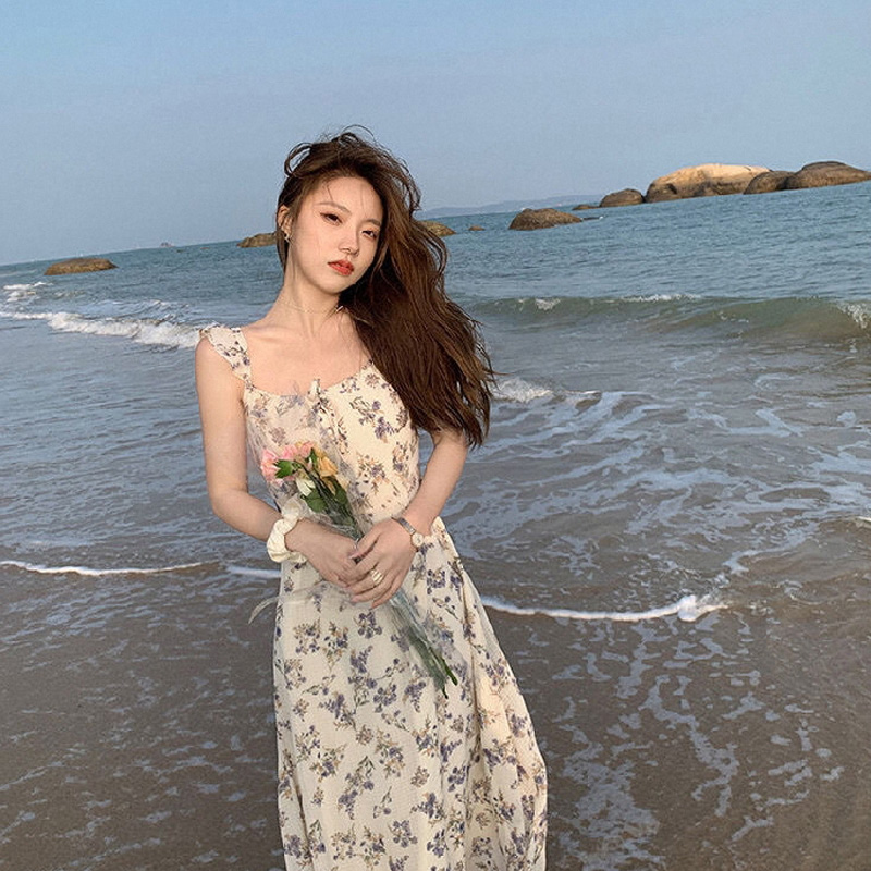 Zebina ชุดที่แขวนดอกไม้สไตล์ย้อนยุครักแรกของฝรั่งเศสอ่อนหวานสุดๆ ...