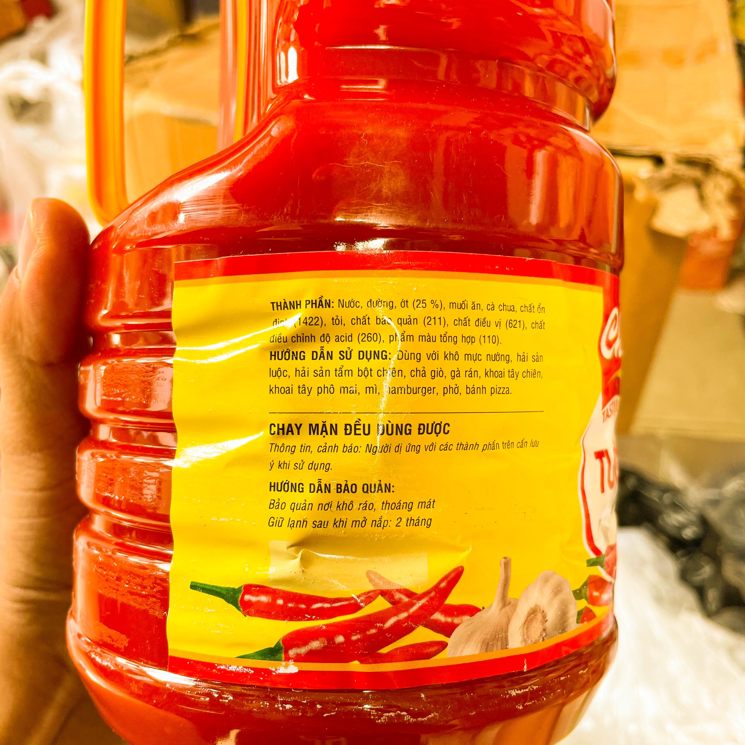 TƯƠNG ỚT 2.1KG CHOLIMEX