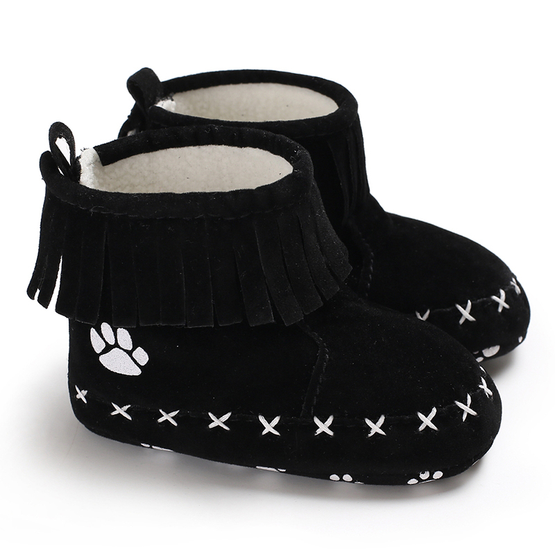 Autumn and Winter Cute Girl Baby Boots Warm Cotton Boots Walking Boots Baby Boots