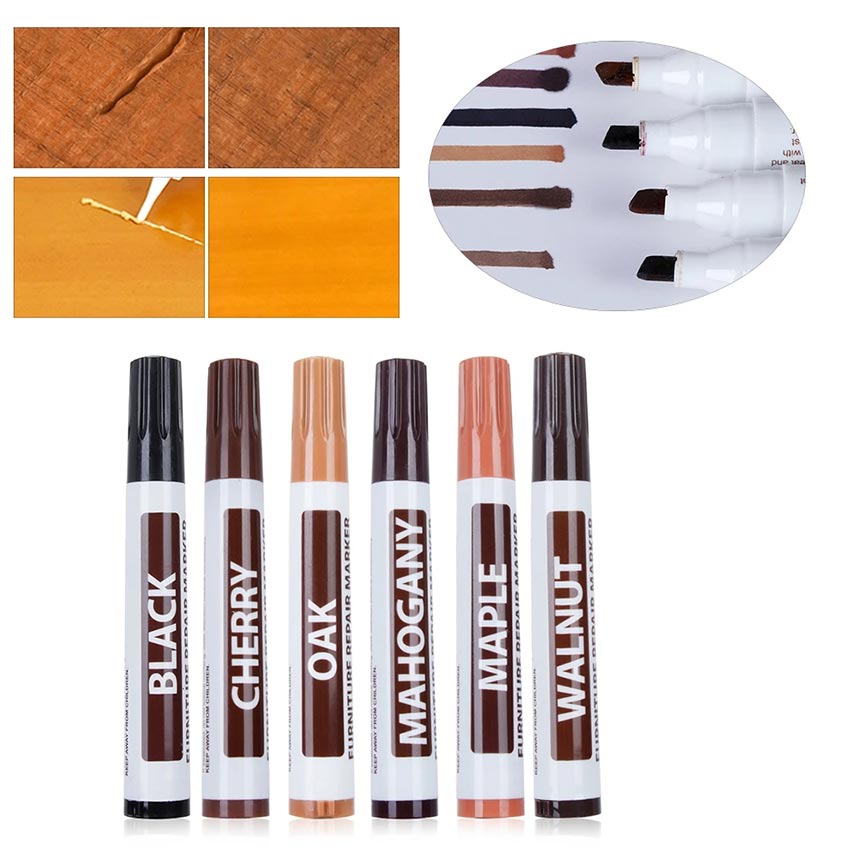 FURNITURE MARKER SCRATCH REMOVER Touch Up Pen Laminate Wood Floor Marks  Paint Repair