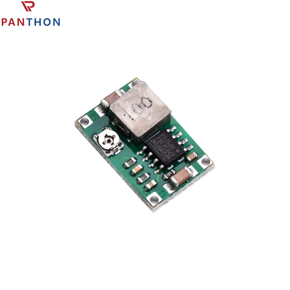 【💕Ready Stock🎉】PANTHON 3A DC-DC MINI360 step-down conversion module step-down board adjustable output green
