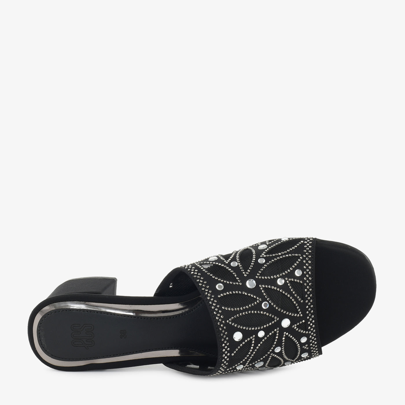 ECS%20-%20for%20Women%20-%20Embellished%20Mesh%20Block%20Heels%20-%20Image%206