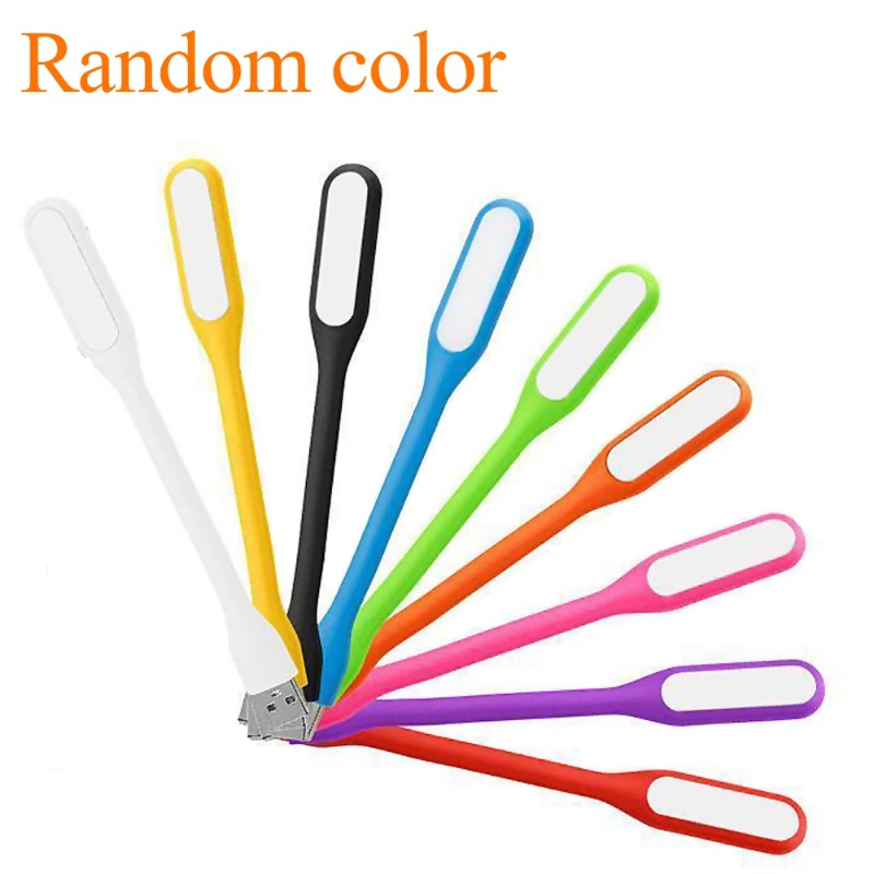 Portable Mini LED Lamp USB Interface Night Table Light Home Power Bank Notebook Laptop Flexible Eye Protection Lamp