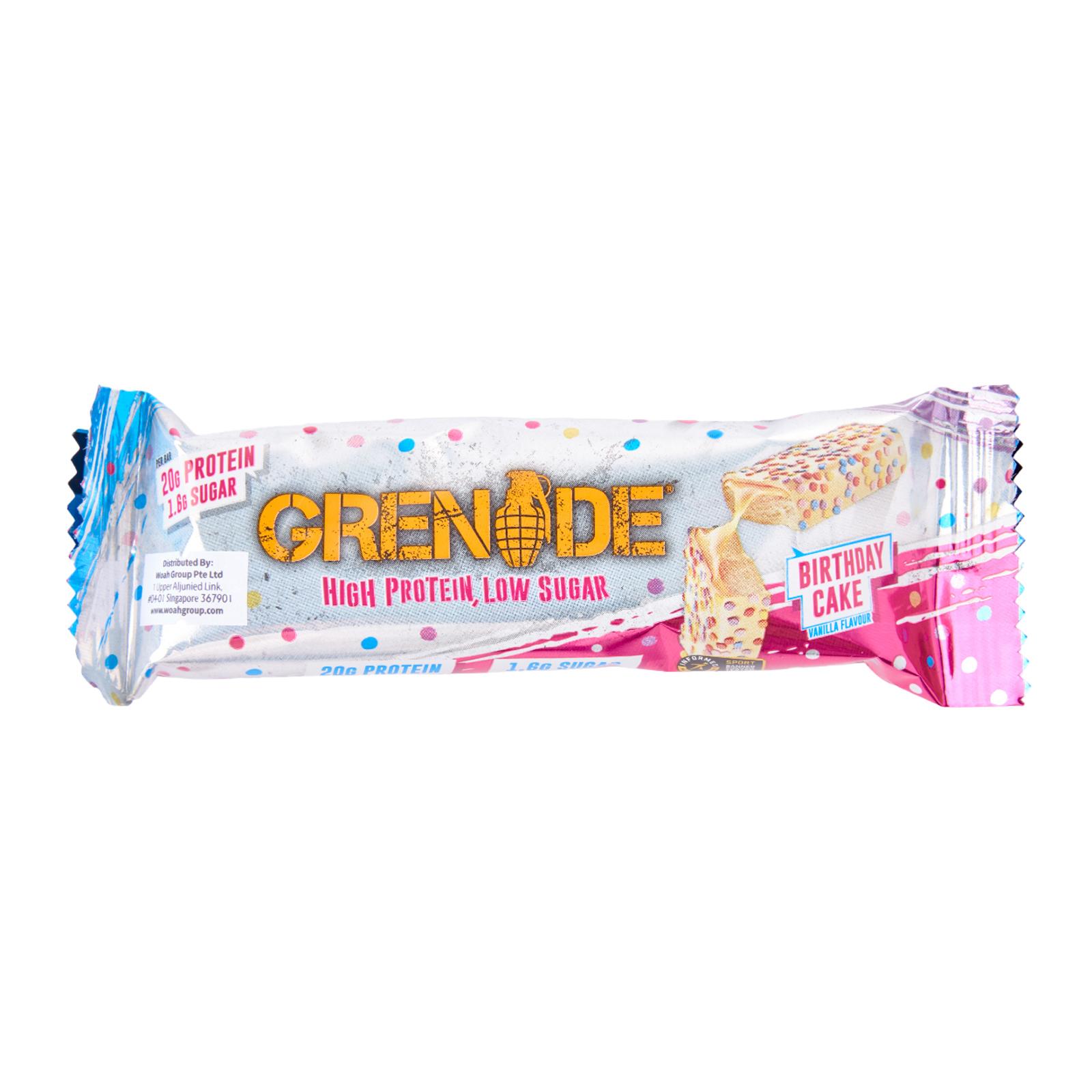 Grenade Protein Bar Birthday Cake Lazada Singapore