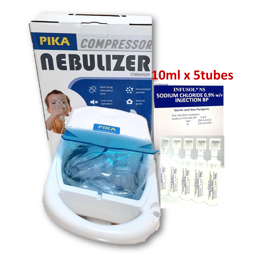 PEADY STOCK 【KKM LULUS】Mesin Nebulizer Medical Asma Air Compressor ...