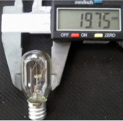 Bóng đèn sợi đôt đôi xoáy E12 220V 5/10W