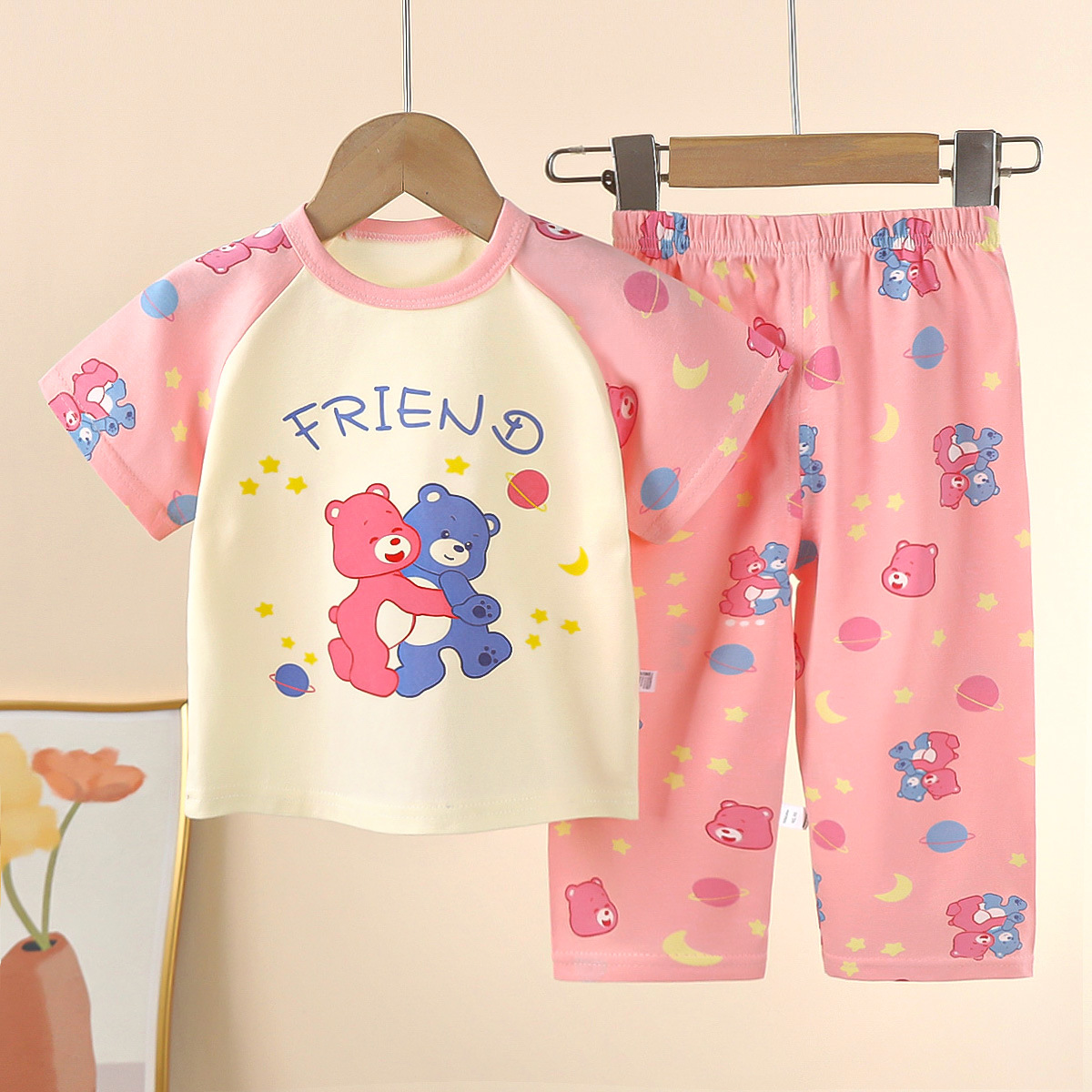 %E3%80%90HOT%20SALE%E3%80%91%20Children's%20Short%20Sleeve%20Cotton%20Summer%20Baby%20Pajamas%20Set%20Children's%20Clothing%20-%20Image%206