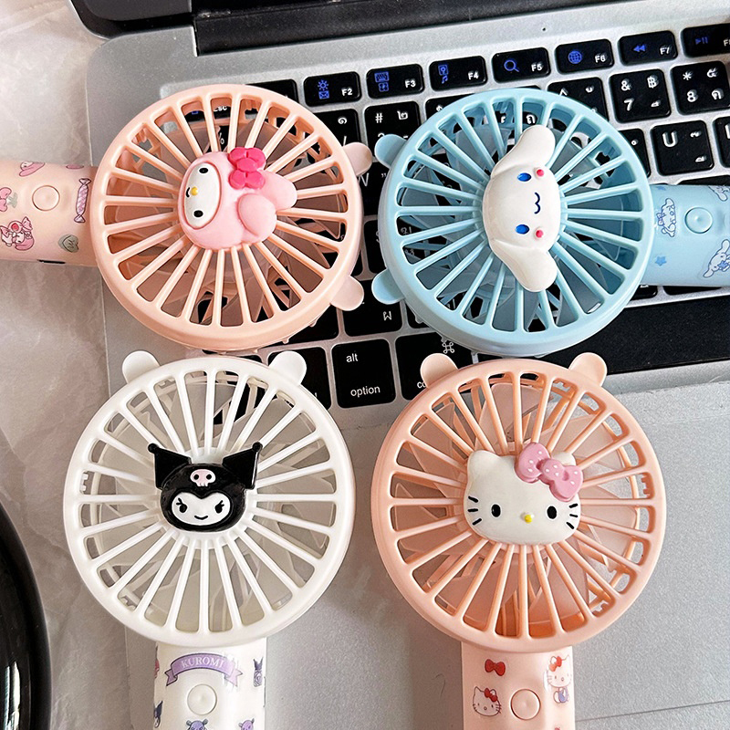 Mini%20Fan%20Cartoon%20Cinnamoroll%20Hello%20Kitty%20Kuromi%20Melody%20Handheld%20Fan%20DIY%20Sticker%20BANGCHEN%20-%20Image%205