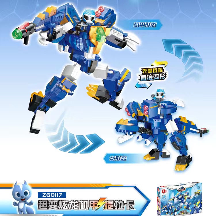 利Mô Hình Lắp Ráp Lego Khủng Long Mini Cho Bé Trai