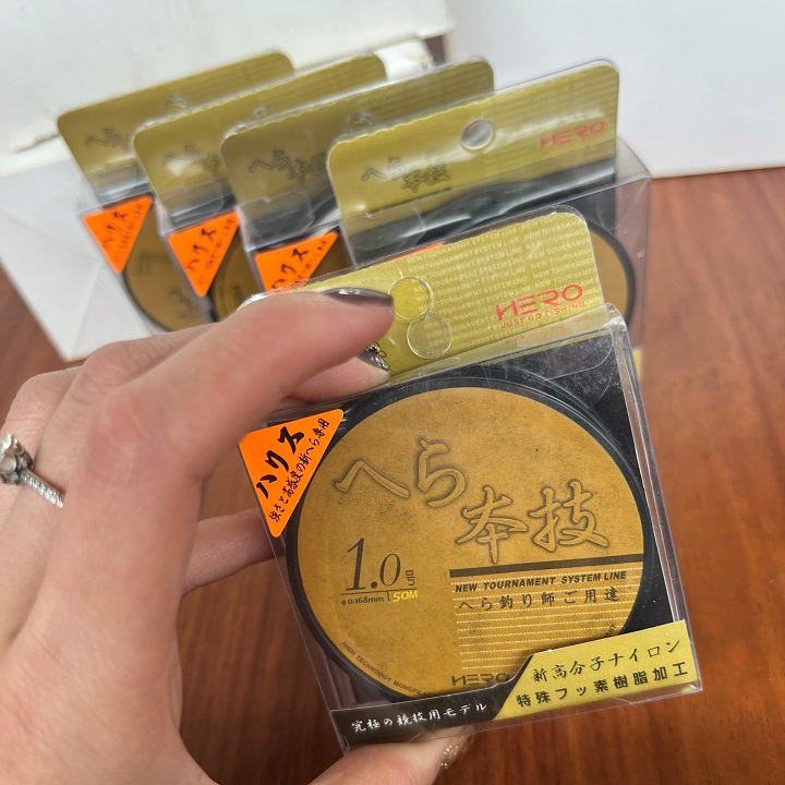 Dây Cước Câu Cá, Cước Link Trục Hero ( Vỏ Vàng) 50m Và 100m