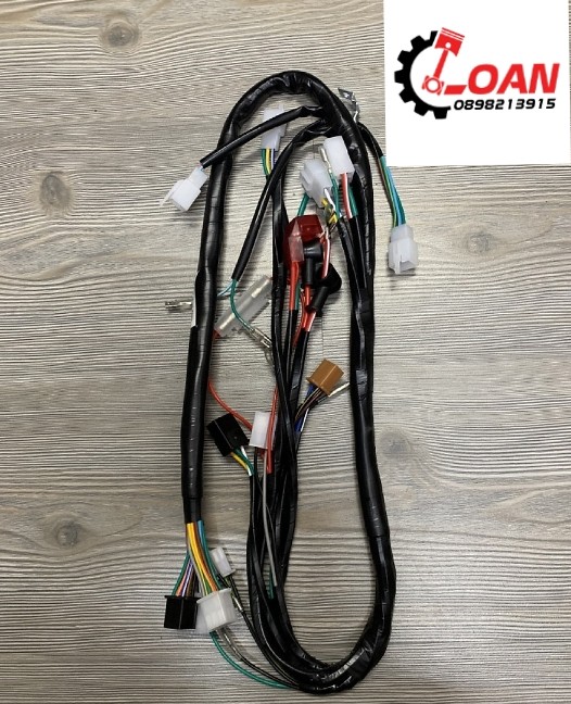 Dây điện sườn xe sirius trung quốc_shop phụ tùng motor