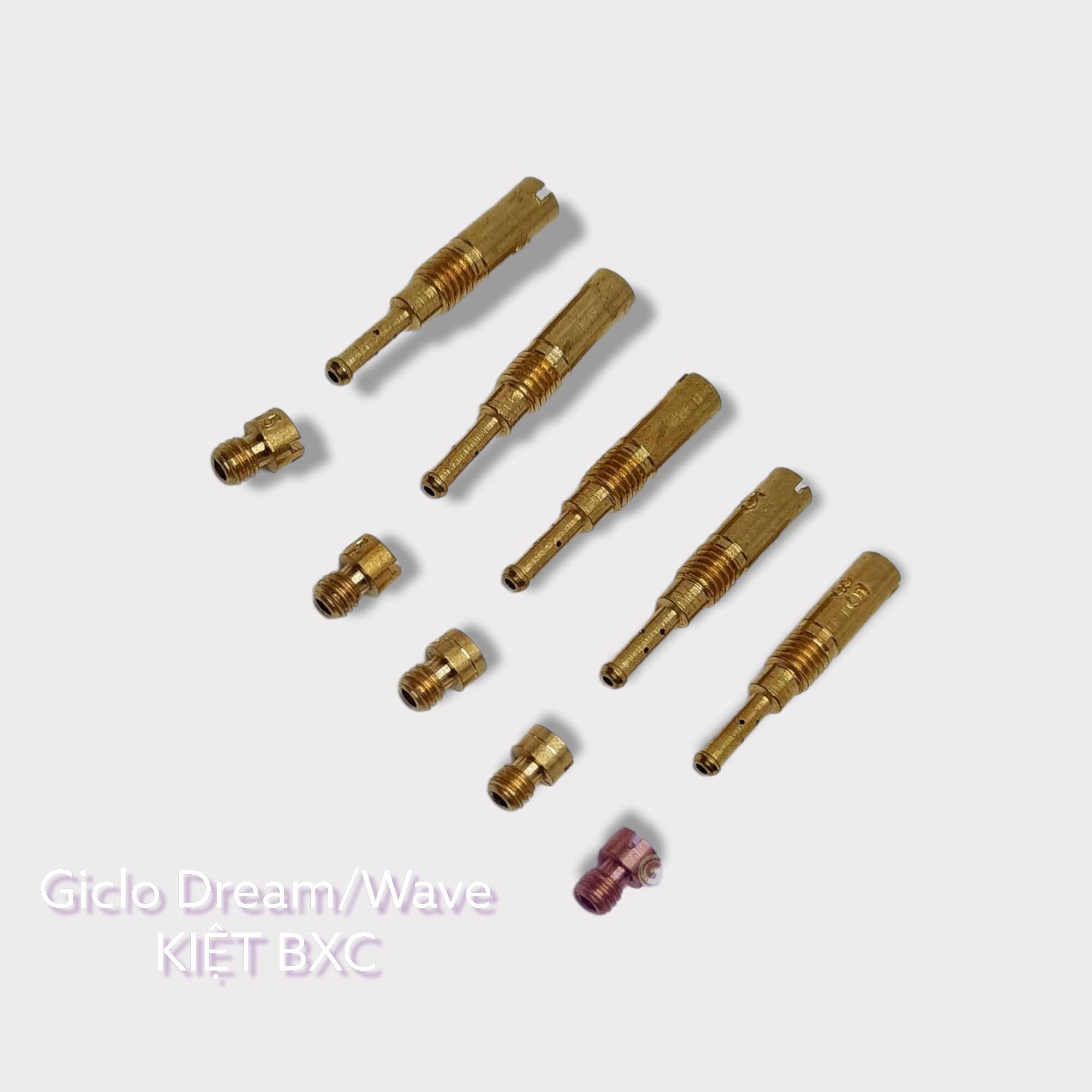 [Combo] 10 Giclo chính phụ Dream/Wave/Cub