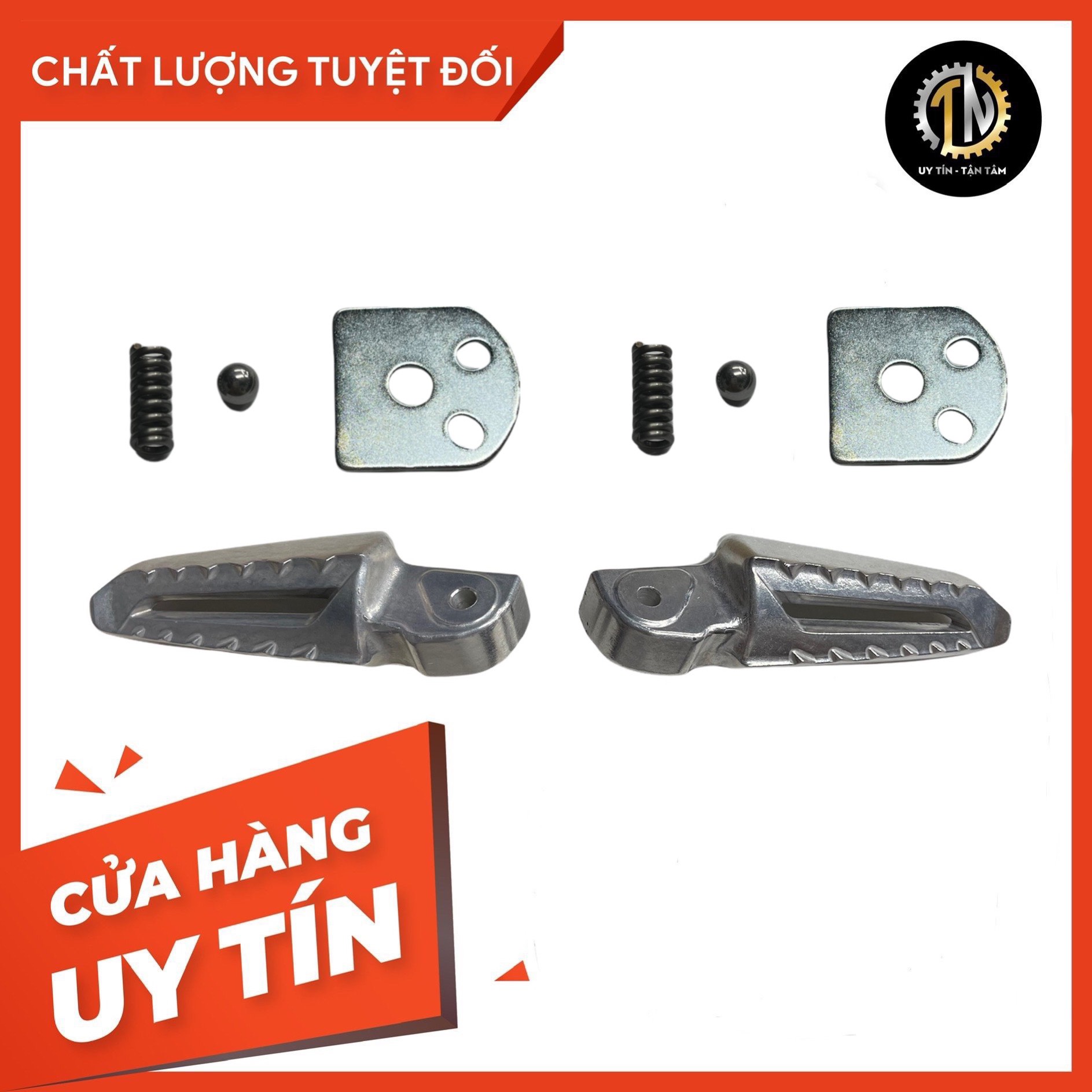 Gác chân nhôm xe Vario Click đời 2018 - nay chính hãng