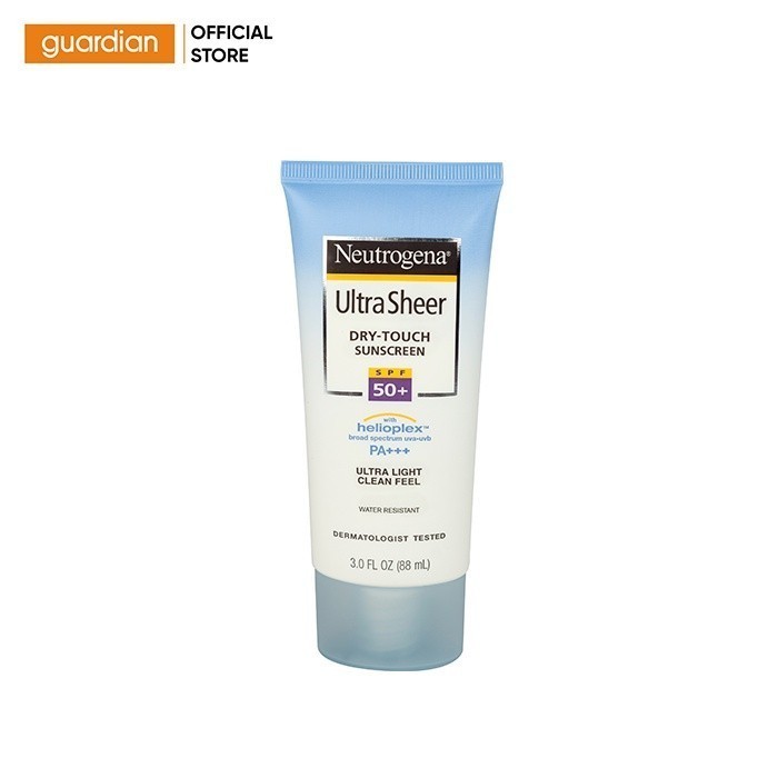 Kem chống nắng neutrogena ultra sheer dry touch spf50+ pa++++ 88ml