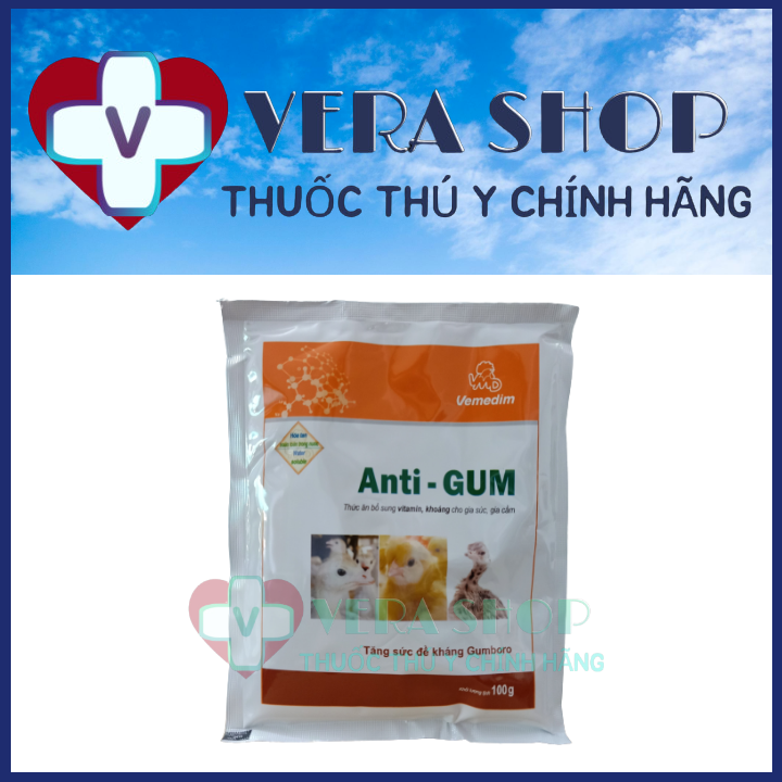 Vemedim anti gum 100g - tăng sức đề kháng, tăng sức chống bệnh