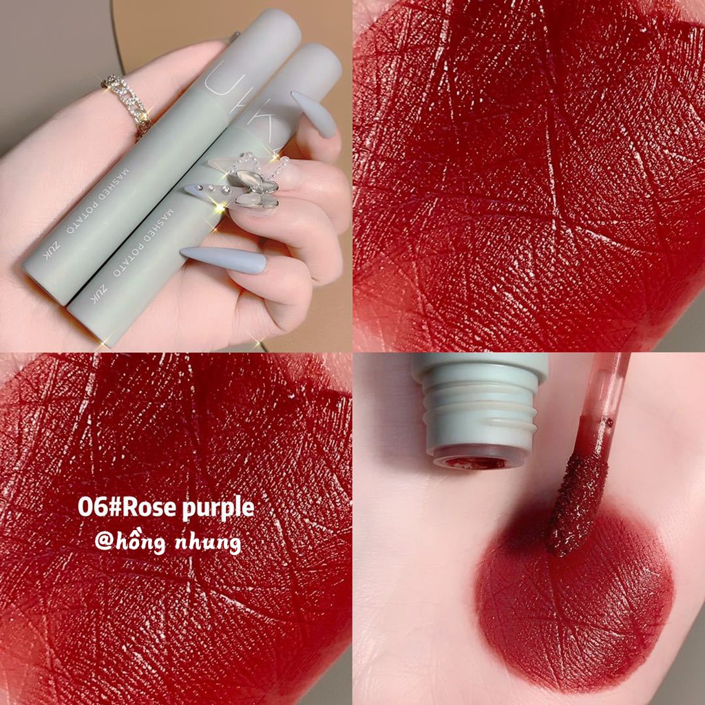 Son kem lì ZUK mềm mịn như nhung lâu trôi không làm khô môi