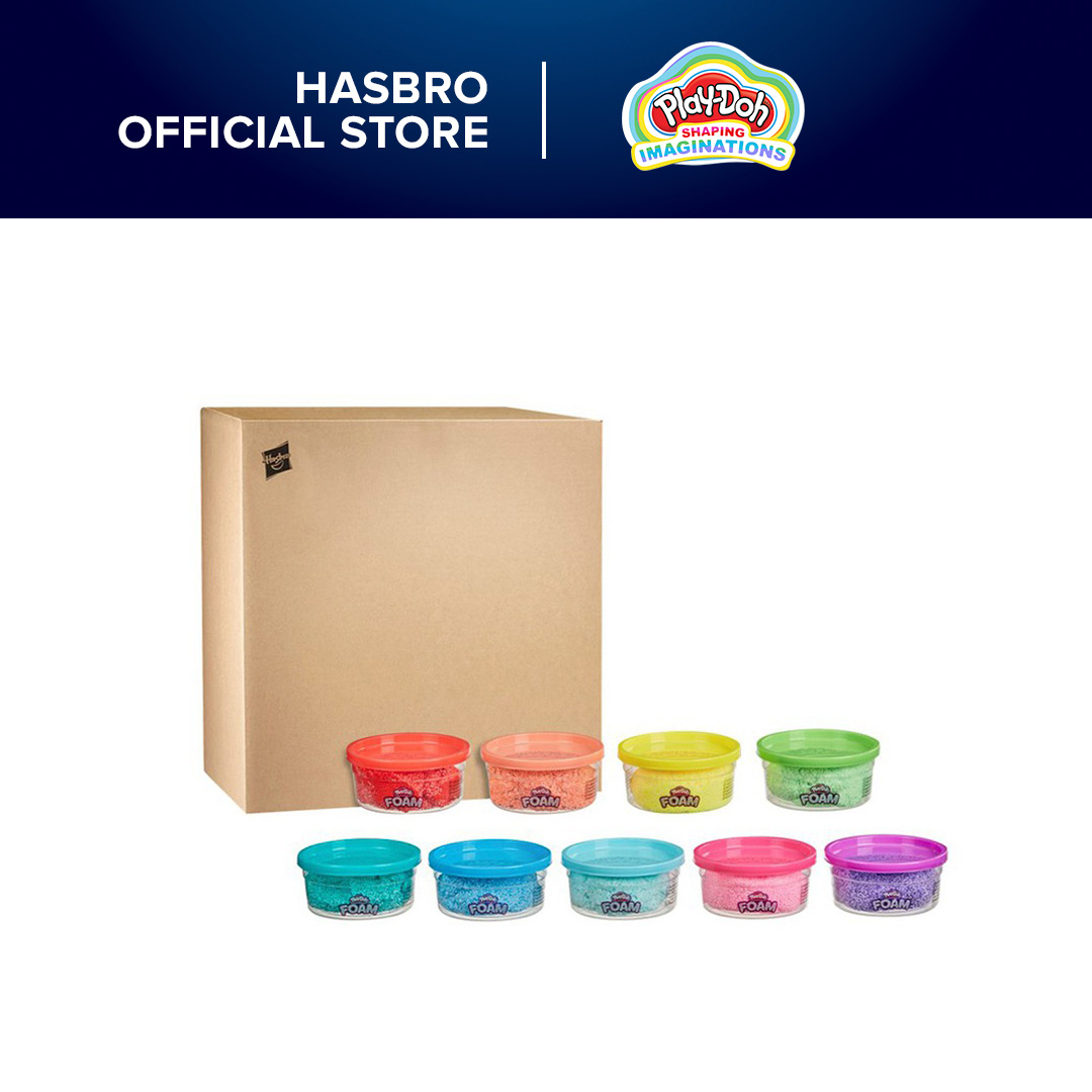 PlayDoh Foam 9Pack Bundle of 4Ounce Modeling Foam Cans, NonToxic