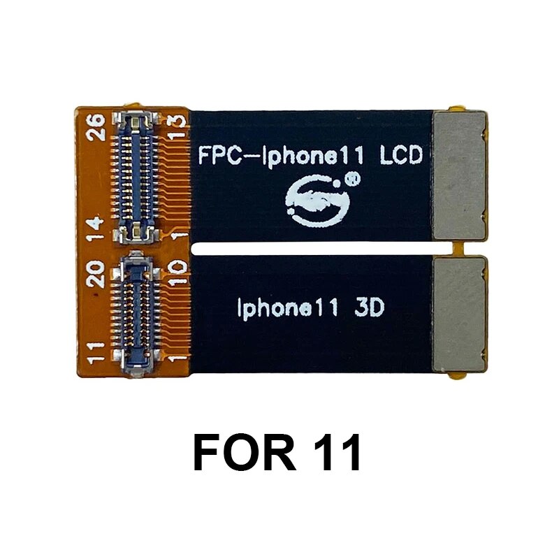 LCD Display Test Cable Flex For iPhone 6 6S 7 8 Plus X XS XSM XR 11 12 Pro Max mini 3D Touch Screen Extension Tester Flex. 