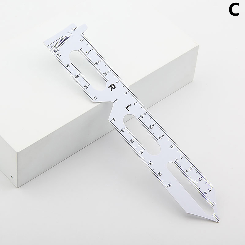 PD Optometric Ruler Measure Pupil Distance Eye Ophthalmic Tool Eye ...