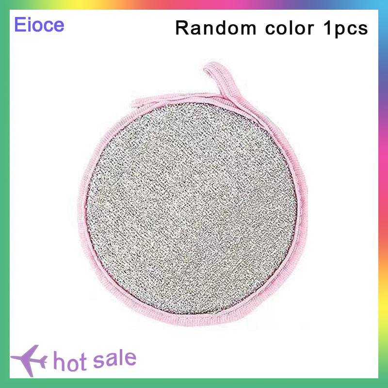 Eioce 1 5PCS Double Side Dishwashing Sponge Dish Washing Brush Tableware Pan Pot Dish Wash Sponges Household Cleaning Kitchen Tools