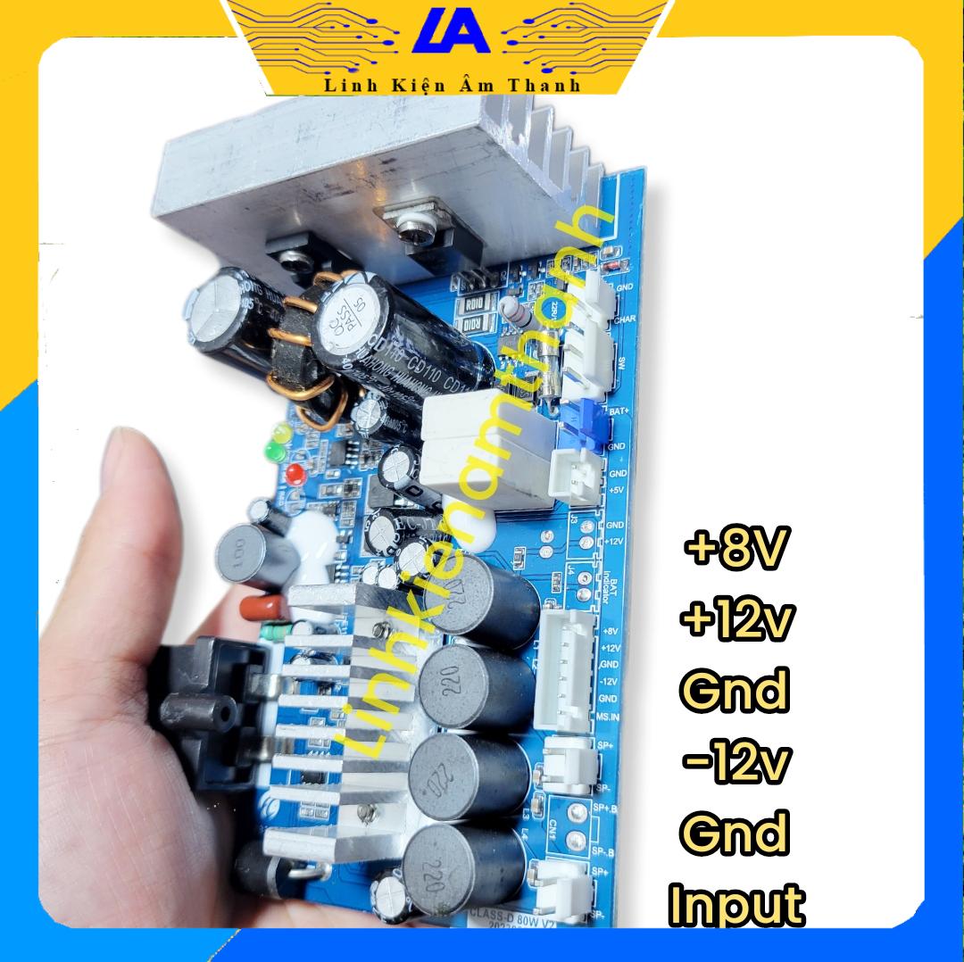 Mạch Công Suất Loa Kéo 12v Có Nguồn Đôi 12V