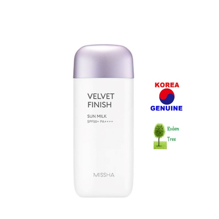 Missha All Around Safe Block Velvet Finish Sun Milk SPF50+ PA++++ 70ml ...