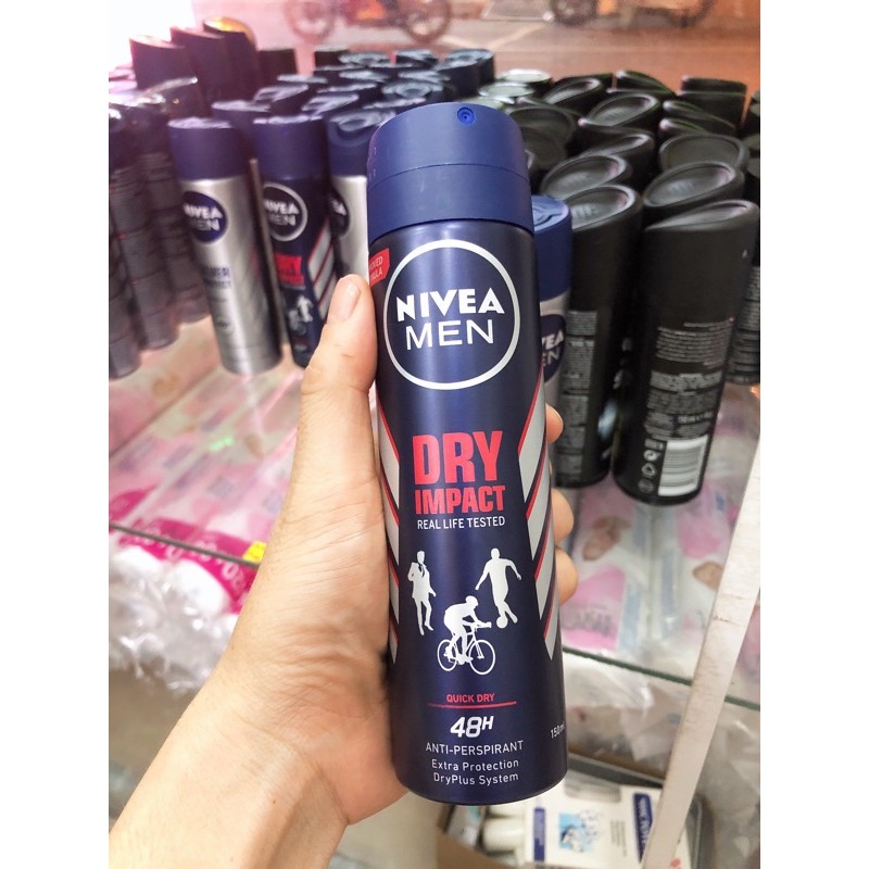 Xịt ngăn mùi toàn thân Nivea Men 150ml
