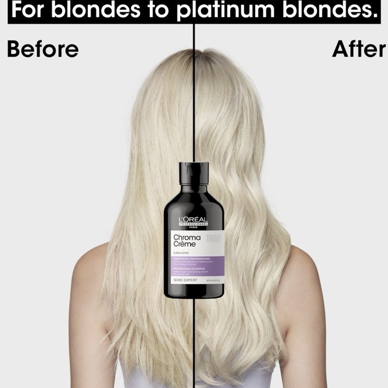 Dầu gội khử vàng L'oreal Chroma Creme Purple Dyes