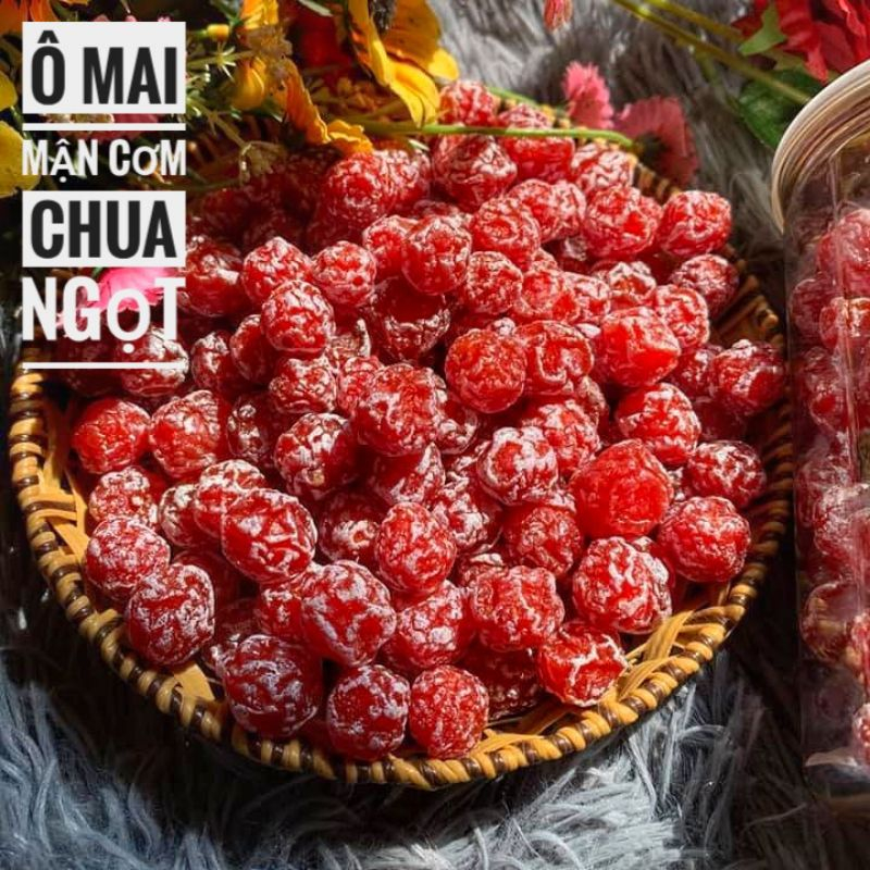 Mứt mận cơm sấy dẻo 100g dùng thử - ăn vặt ngon