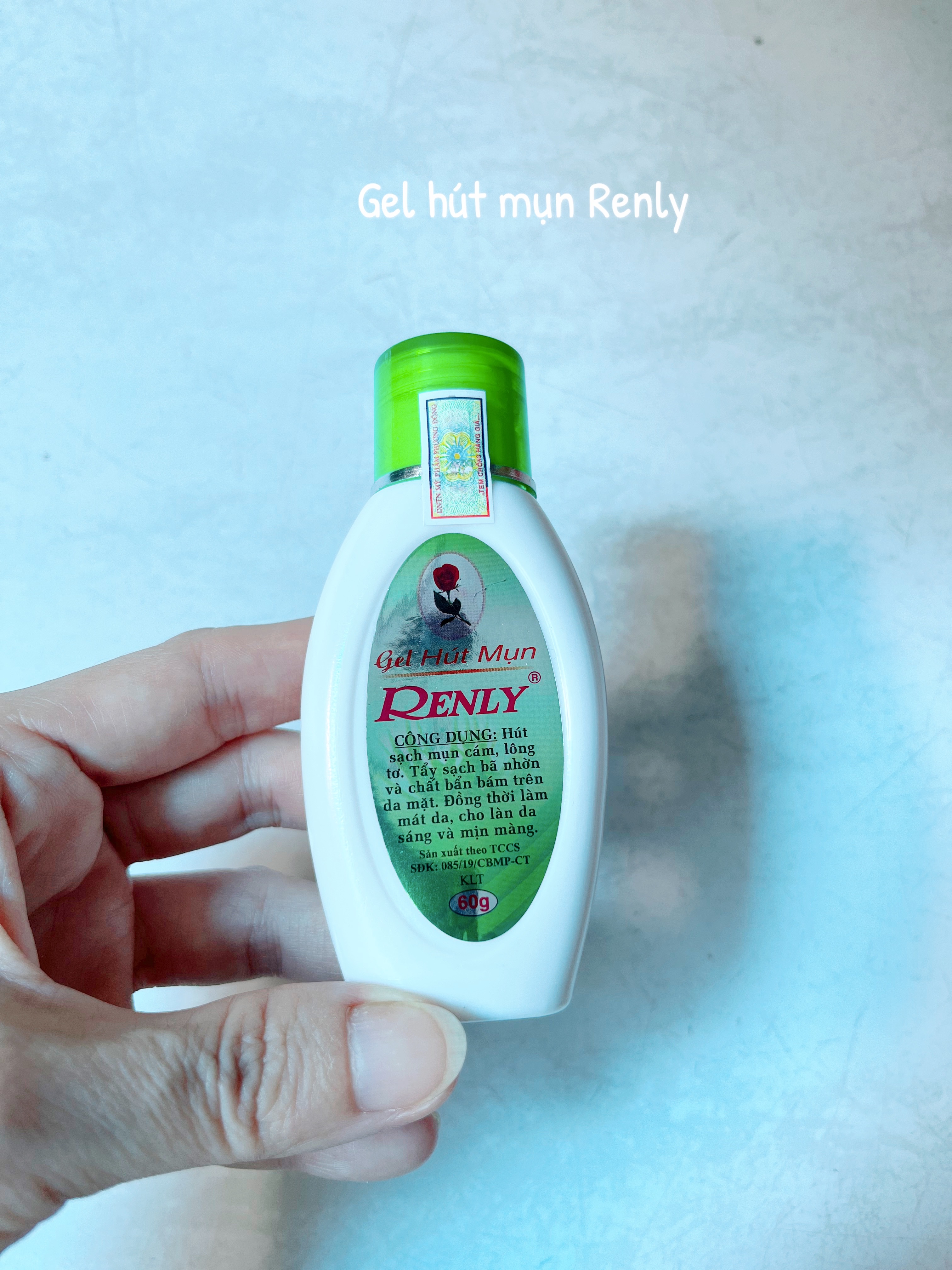 [HCM] Gel lột mụn cám Renly 60g - Tặng kèm 10 miếng mặt nạ giấy - Hàng Việt Nam