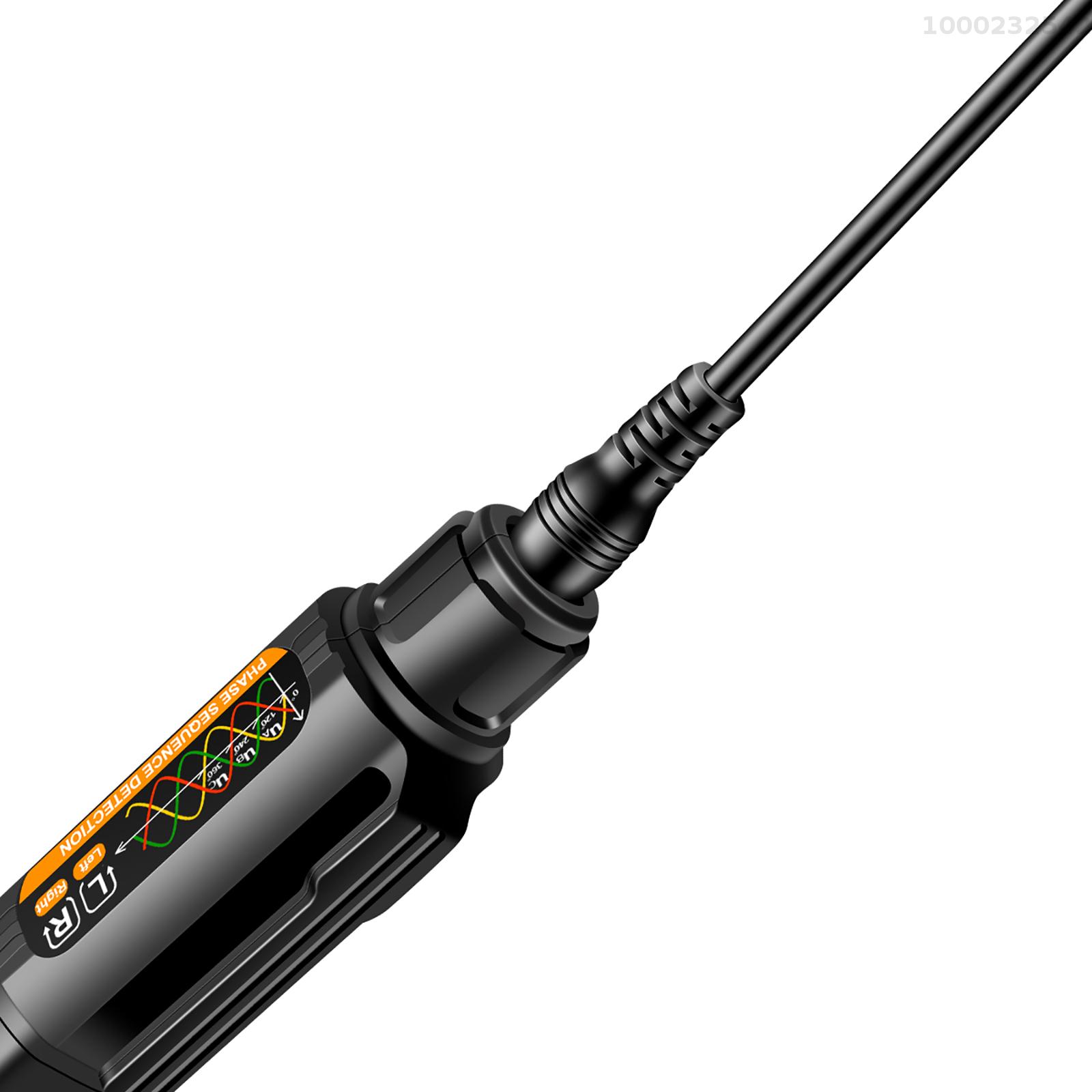 Nanwei aneng A3009 Bút Mini vạn năng với giọng nói phát sóng 6000 đếm Vôn kế va đảo ngược màn hình LCD đèn pin Bộ dò NCV cho điện áp kháng điện dung nhiệt độ ON/OFF Diode trình tự pha đo lường