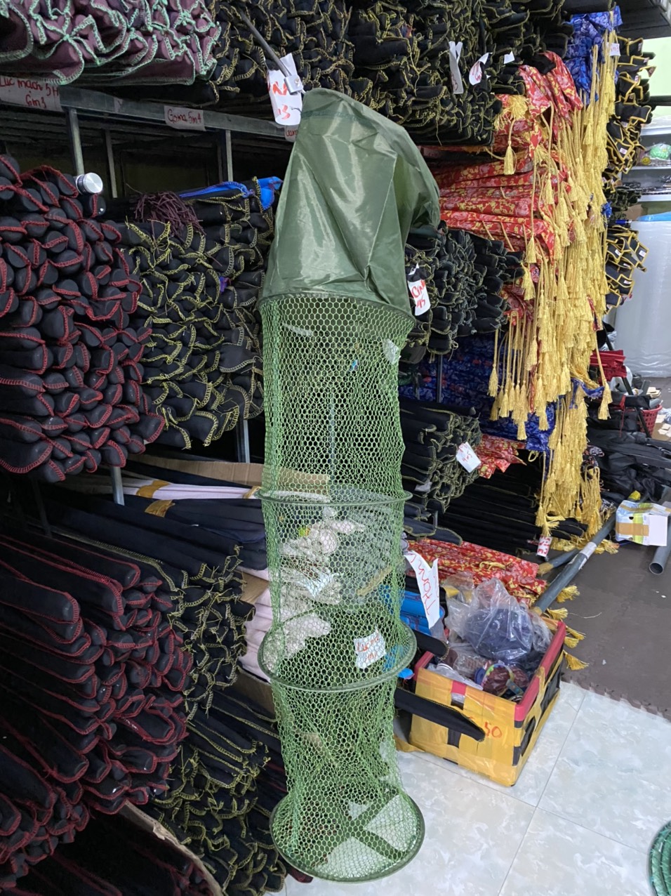 Giỏ Đựng Cá _Rọng Đựng Cá_Túi Đựng Cá Giỏ