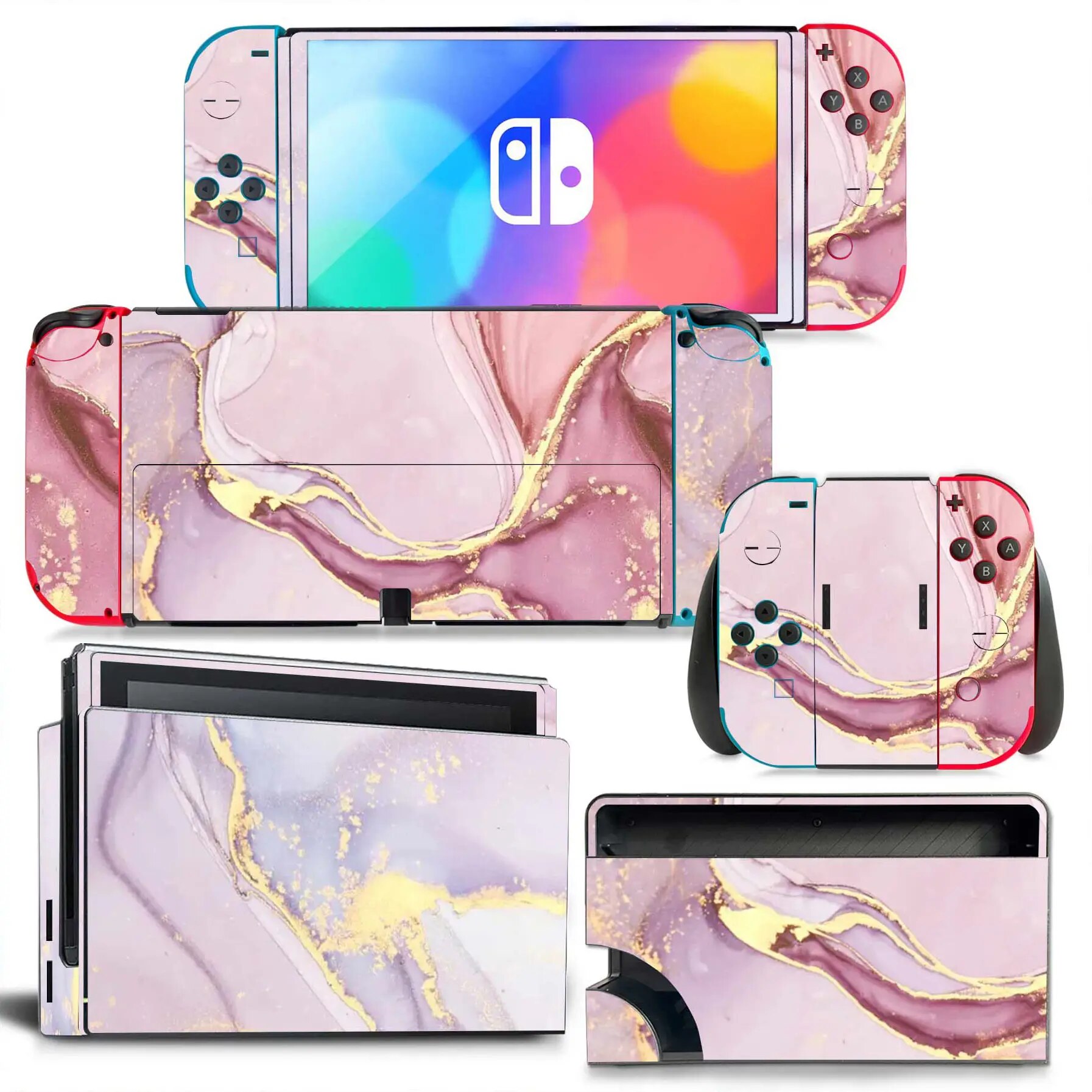 （Skin sticker）0742 Switch Oled Skin Sticker Decal Cover for Switch Oled ...