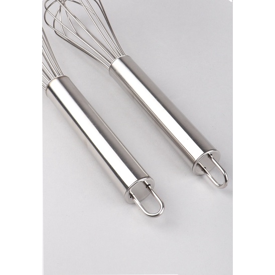 Dụng cụ đánh trứng và tán bột inox cao cấp