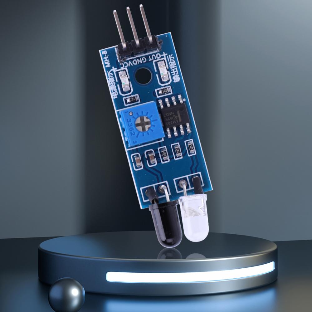 Obstacle Avoidance Sensor Module 3 Pin Reflective Photoelectric Sensor Infrared Distance Sensor for Car Robot