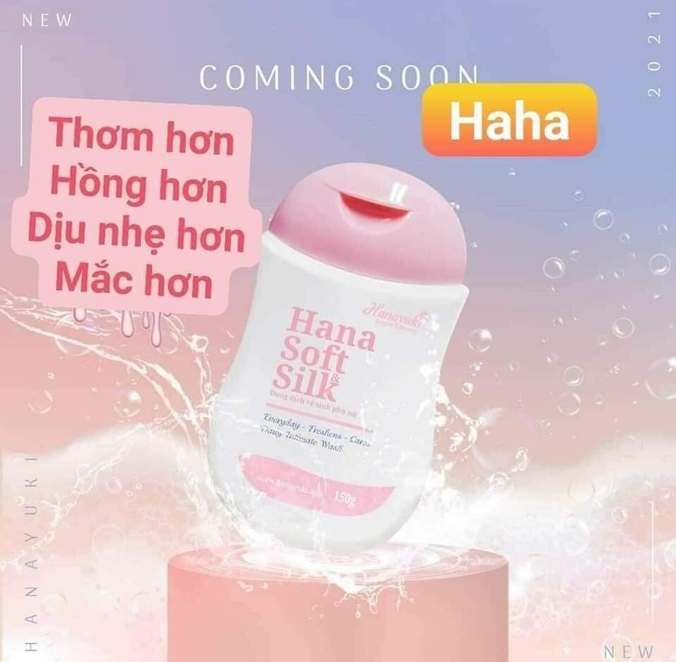Nước rửa phụ khoa HaNa màu hồng