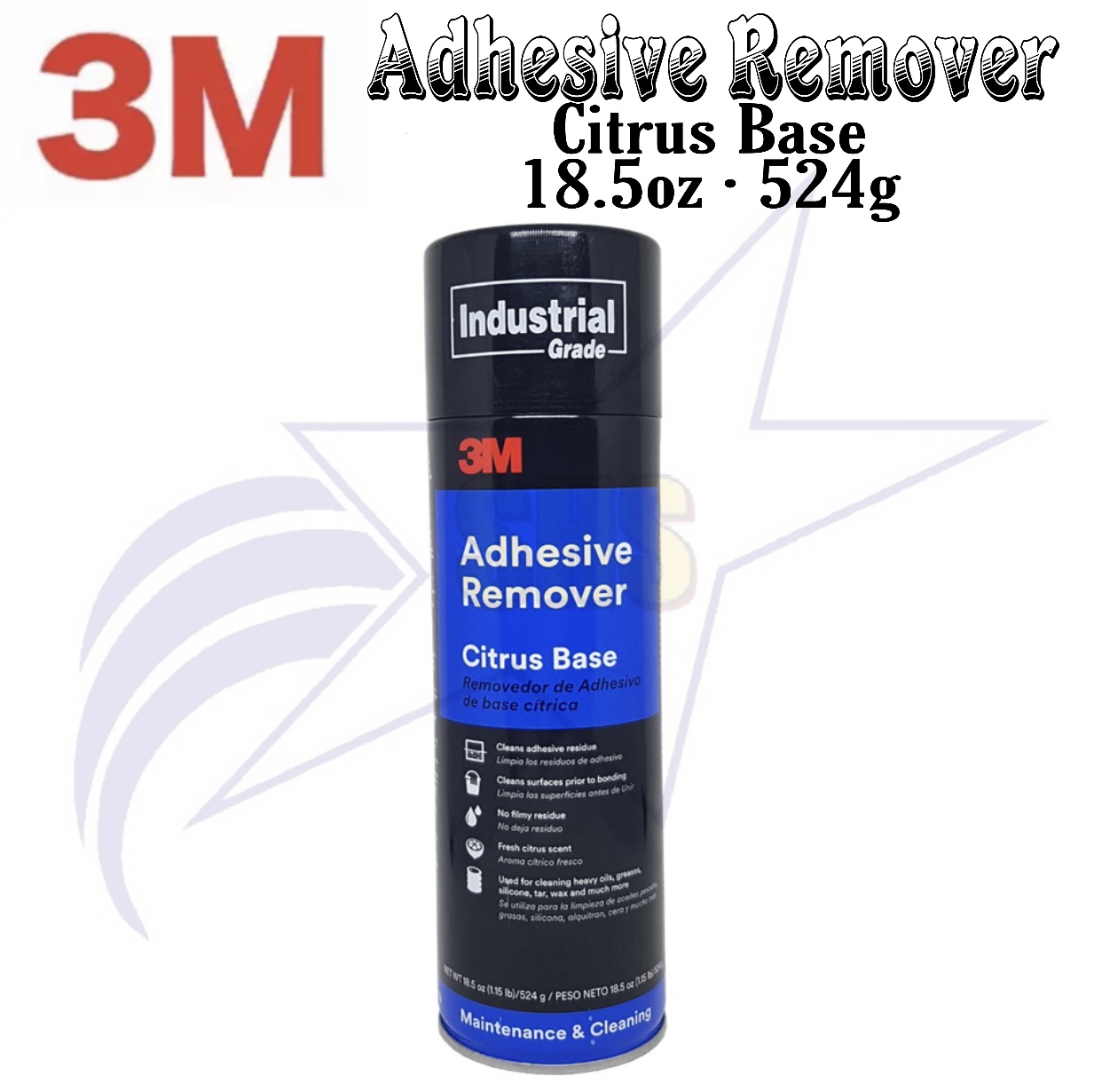 3M Adhesive Remover Citrus Base 5oz