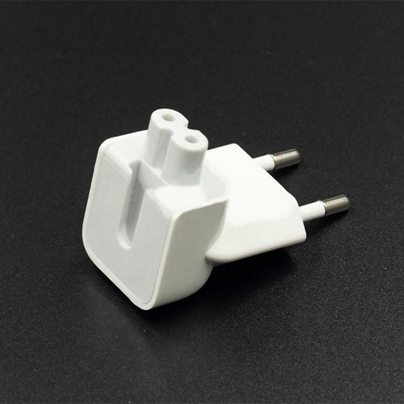 EU AC Power Wall Plug Duck Head For MacBook Pro Air Adapter PC Charger. 