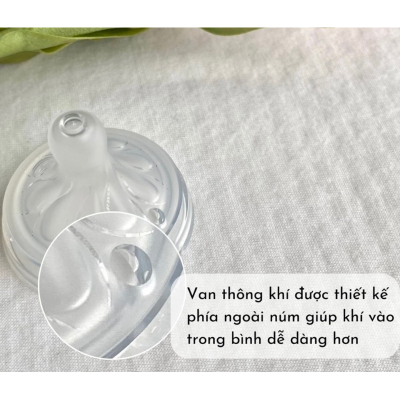 Set 2 Núm ti thay thế Philips Avent MẪU MỚI đủ size - DK4022