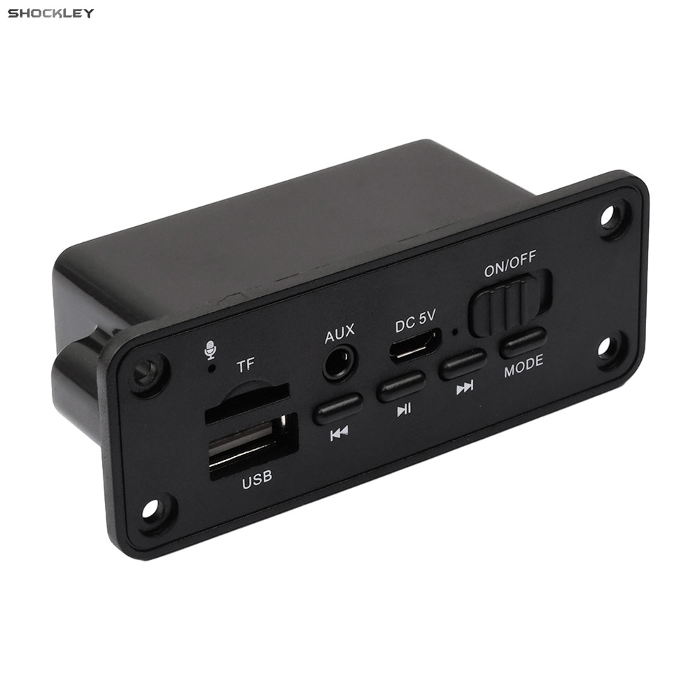 Shockley Bluetooth MP3 giải mã Hội Đồng Quản Trị 5V bluetooth không dây âm thanh từ xa mô-đun Hỗ trợ TF thẻ FM Đài phát thanh cho loa
