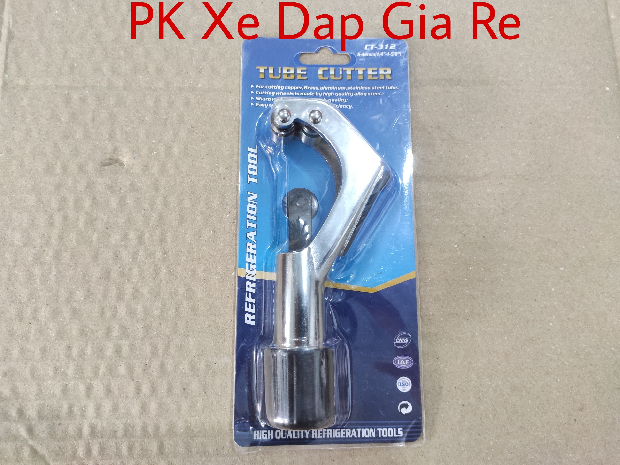 Dao cắt ống CT-312, Dụng cụ cắt ống hợp kim thép 6-42mm, Dụng cụ cắt cổ phuộc, Ghi đông xe đạp