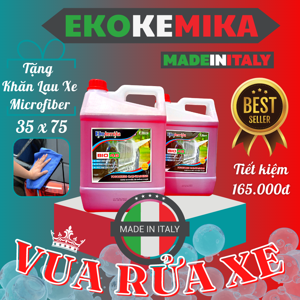 Dung dịch rửa xe không chạm Ekokemika Bio 45