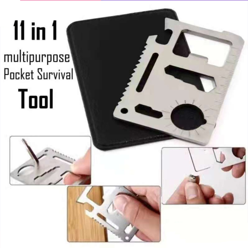 11-in-1 Multi Tool Card Survival Credit Card Multi-function Tool Card 