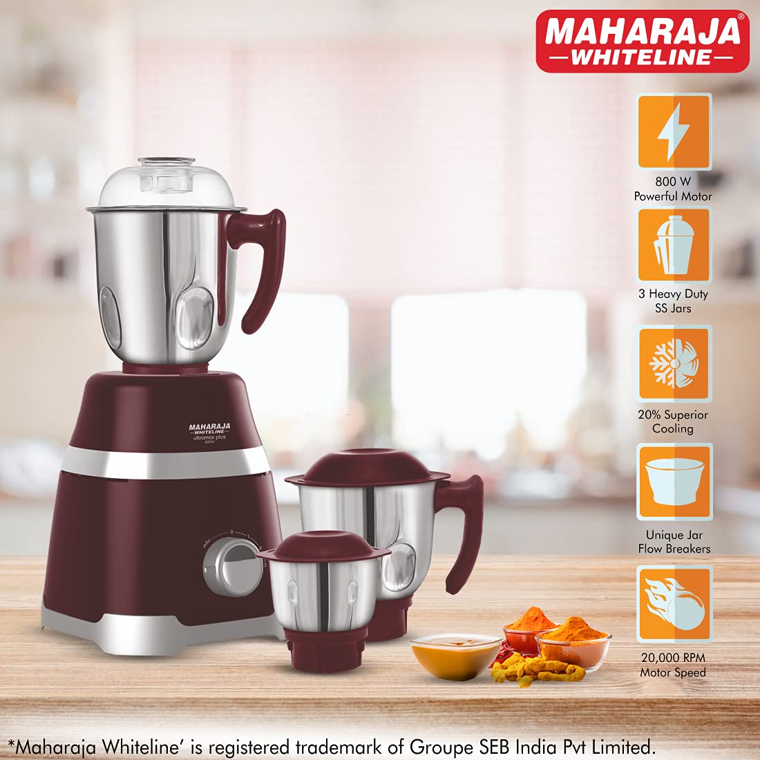 maharaja mixer 750 watt