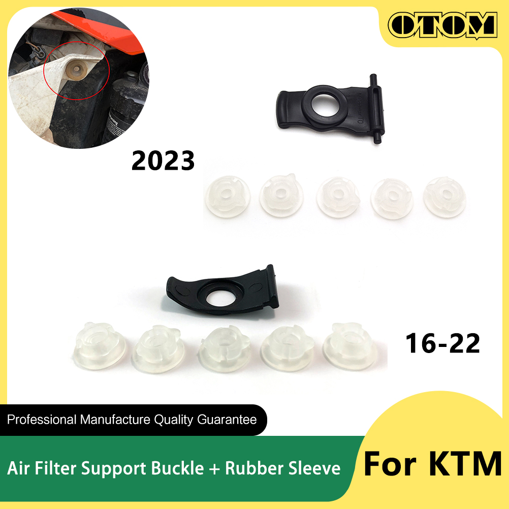 【ZAKA ZAKA】 Otom 2016-2024 motorcycle air filter mounting bracket support buckle and rubber grommets for KTM SXF exc Husqvarna fe TC gasgas