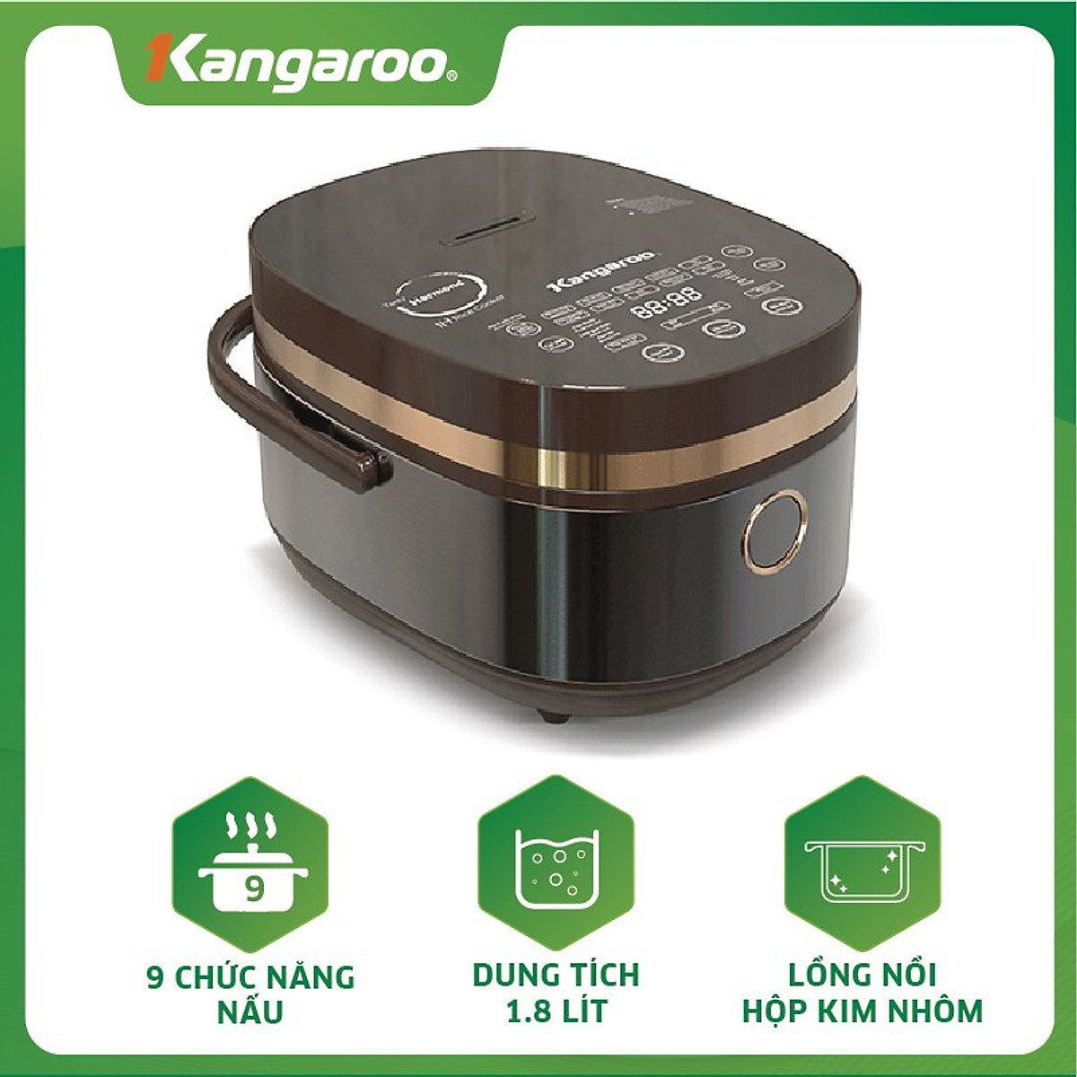 Lòng nồi cơm điện Cao tần Kangaroo 599N